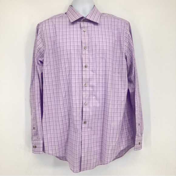 ❤️‍🔥 (5/$20) Calvin Klein Slim Fit Non-Iron Button Down Shirt Size XL - Picture 1 of 7